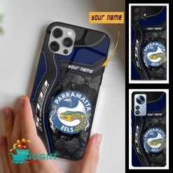 Parramatta Eels Custom Name Fan Edition Phone Case