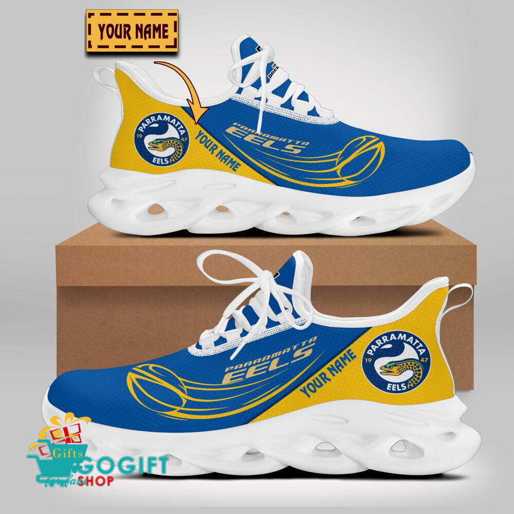 Parramatta Eels Custom Name New Edition Max Soul Shoes Parramatta Eels Custom Name New Edition Max Soul Shoes