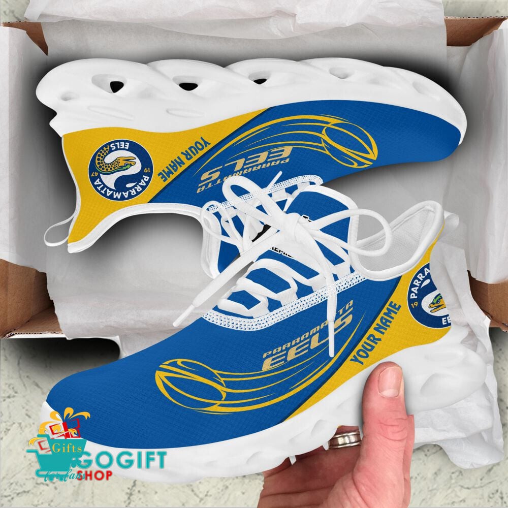 Parramatta Eels Custom Name New Edition Max Soul Shoes Parramatta Eels Custom Name New Edition Max Soul Shoes