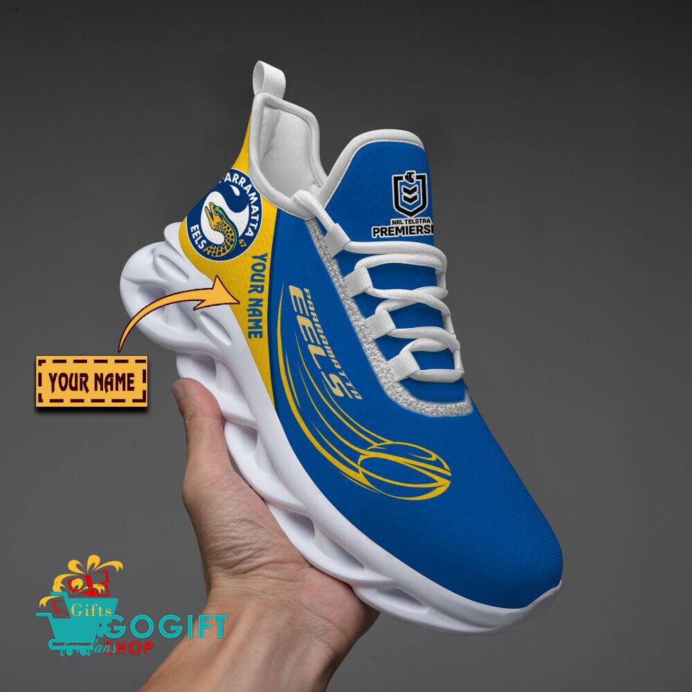 Parramatta Eels Custom Name New Edition Max Soul Shoes Parramatta Eels Custom Name New Edition Max Soul Shoes