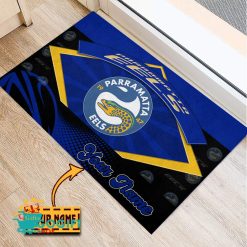 Parramatta Eels Custom Name Special Edition Rubber Doormat