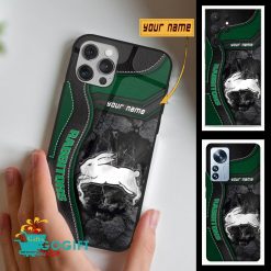 South Sydney Rabbitohs Custom Name Fan Edition Phone Case