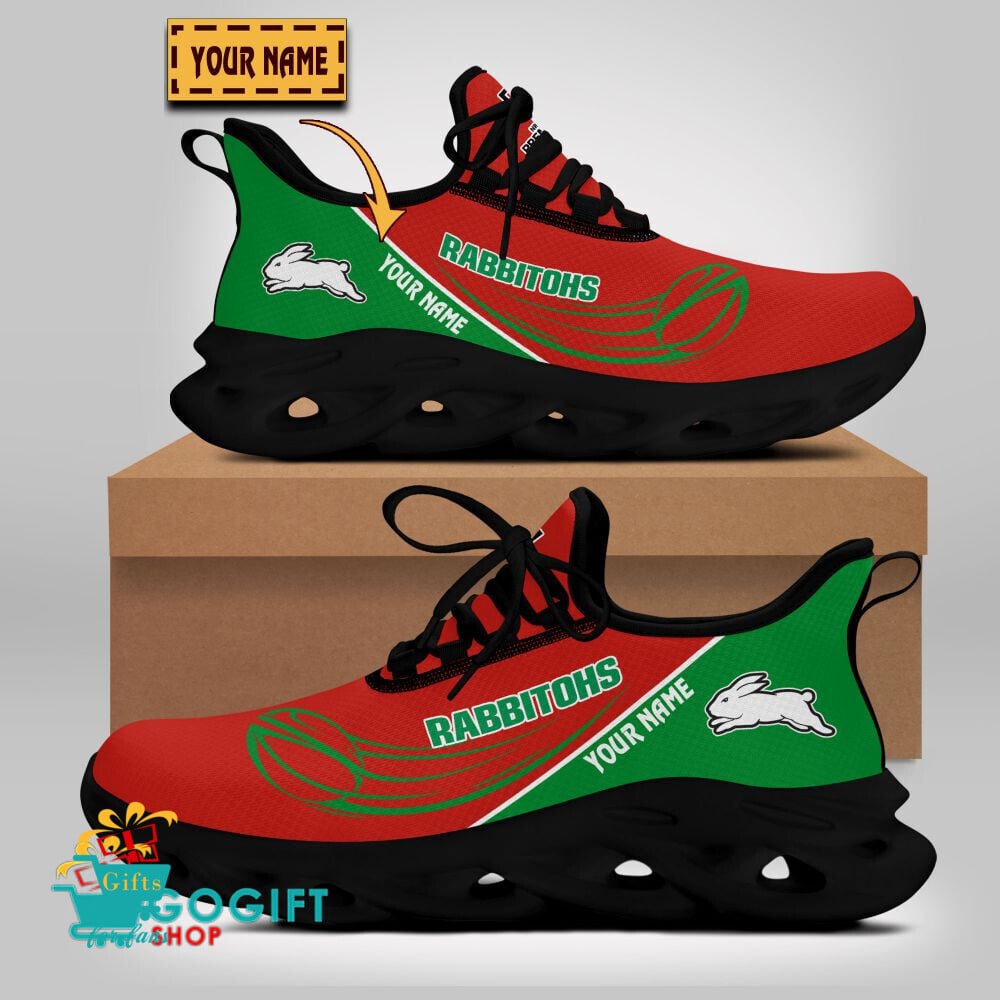 South Sydney Rabbitohs Custom Name New Edition Max Soul Shoes South Sydney Rabbitohs Custom Name New Edition Max Soul Shoes