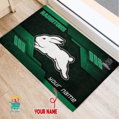 South Sydney Rabbitohs Custom Name New Edition Rubber Doormat