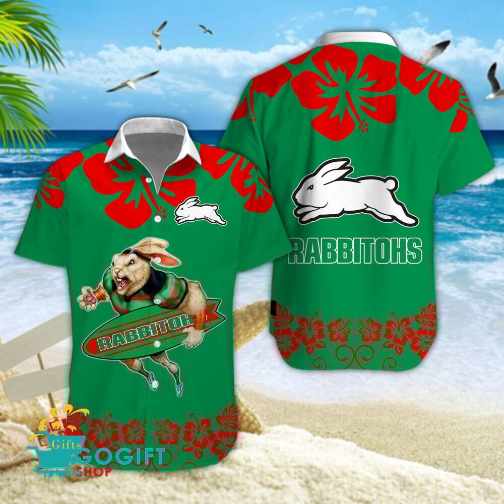 South Sydney Rabbitohs Mascot Aloha Outfit South Sydney Rabbitohs Mascot Aloha Outfit