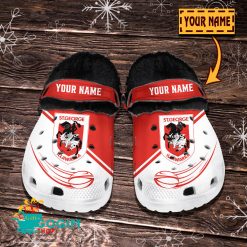 St. George Illawarra Dragons Custom Name Limited Editon Fleece Crocs