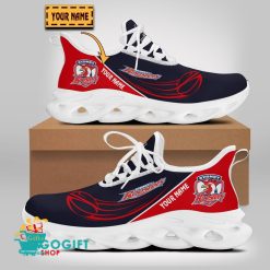 Sydney Roosters Custom Name New Edition Max Soul Shoes