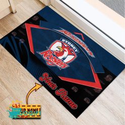 Sydney Roosters Custom Name Special Edition Rubber Doormat