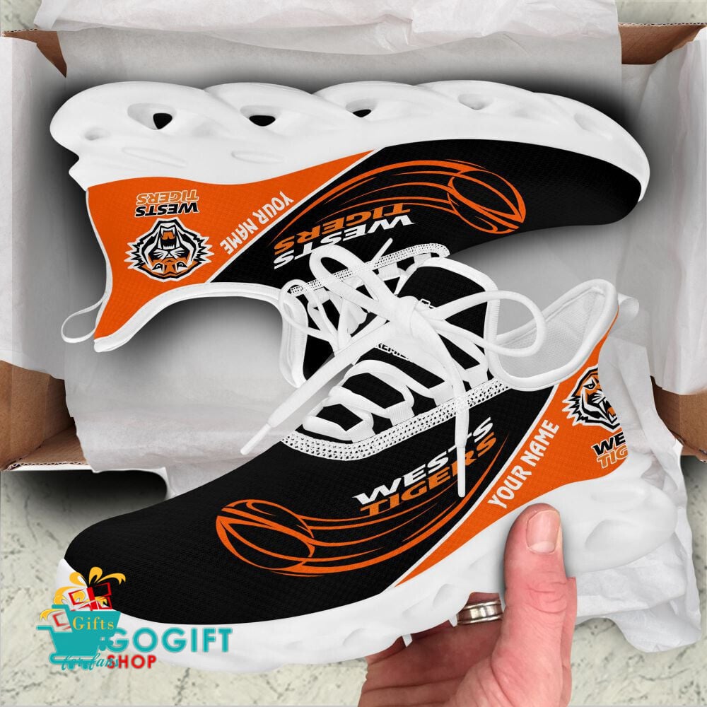 Wests Tigers Custom Name New Edition Max Soul Shoes Wests Tigers Custom Name New Edition Max Soul Shoes