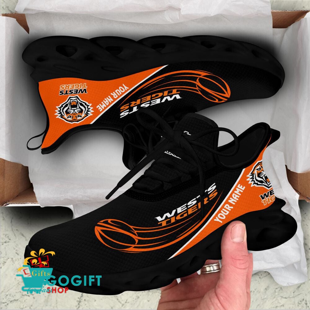 Wests Tigers Custom Name New Edition Max Soul Shoes Wests Tigers Custom Name New Edition Max Soul Shoes