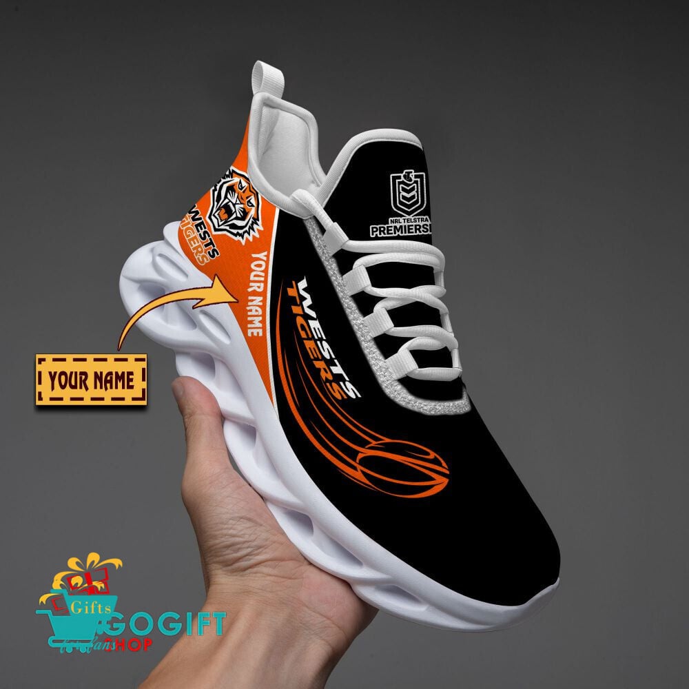 Wests Tigers Custom Name New Edition Max Soul Shoes Wests Tigers Custom Name New Edition Max Soul Shoes
