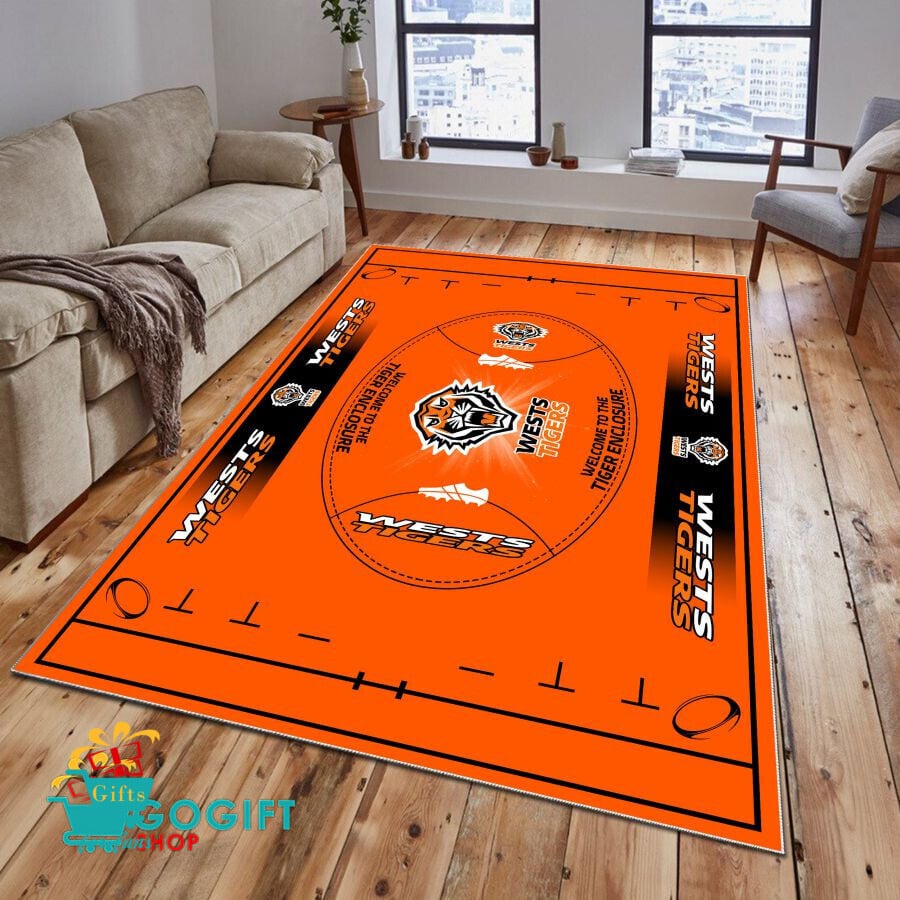 Wests Tigers Limited Editon Floor Rug Wests Tigers Limited Editon Floor Rug