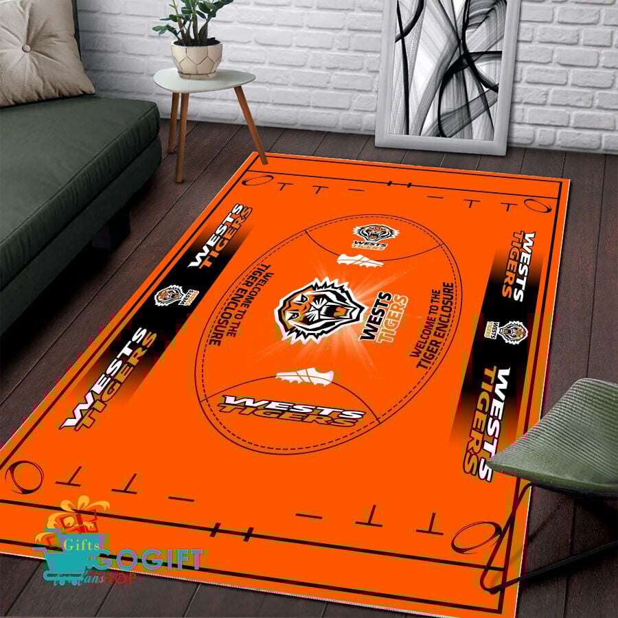 Wests Tigers Limited Editon Floor Rug Wests Tigers Limited Editon Floor Rug