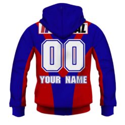Adelaide Rams Custom Name Number 1998 Vintage Jersey Pullover Hoodie