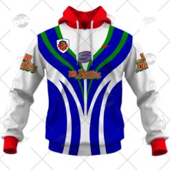 Auckland Warriors Custom Name Number 1997 Vintage Retro Jersey Pullover Hoodie