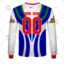 Auckland Warriors Custom Name Number 1997 Vintage Retro Jersey Sweatshirt