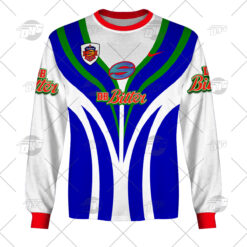 Auckland Warriors Custom Name Number 1997 Vintage Retro Jersey Sweatshirt