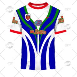 Auckland Warriors Custom Name Number 1997 Vintage Retro Jersey T-Shirt