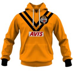 Balmain Tigers Custom Name Number 1978 Vintage Retro Heritage Jersey Pullover Hoodie