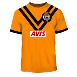 Balmain Tigers Custom Name Number 1978 Vintage Retro Heritage Jersey T-Shirt