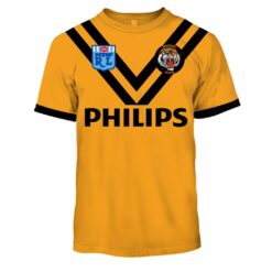 Balmain Tigers Custom Name Number 1989 Vintage Retro Heritage Jersey T-Shirt