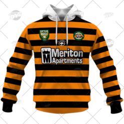 Balmain Tigers Custom Name Number 1997 Heritage Vintage Retro Jersey Pullover Hoodie