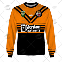 Balmain Tigers Custom Name Number 1997 Vintage Retro Jersey Sweatshirt