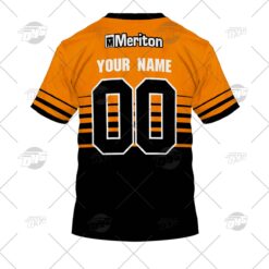 Balmain Tigers Custom Name Number 1997 Vintage Retro Jersey T-Shirt