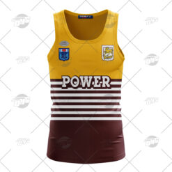 Brisbane Broncos Custom Name Number 1988 Vintage Retro Heritage Tank Top