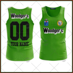 Canberra Raiders Custom Name Number 1989 Vintage Retro Heritage Jersey Tank Top