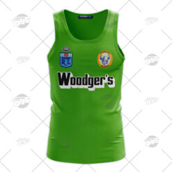 Canberra Raiders Custom Name Number 1989 Vintage Retro Heritage Jersey Tank Top