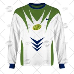 Canberra Raiders Custom Name Number 1997 Super League Vintage Retro Jersey Sweatshirt