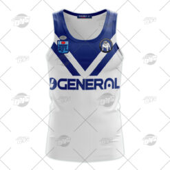 Canterbury Bankstown Bulldogs Custom Name Number 1984 Vintage Retro Jersey Tank Top