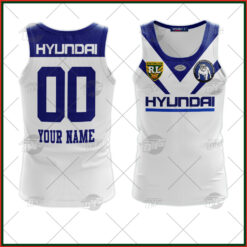 Canterbury Bankstown Bulldogs Custom Name Number 1995 Vintage Retro Jersey Tank Top