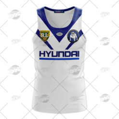 Canterbury Bankstown Bulldogs Custom Name Number 1995 Vintage Retro Jersey Tank Top