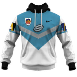 Cronulla-Sutherland Sharks Custom Name Number 1997 Vintage Retro Jersey Pullover Hoodie