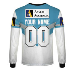 Cronulla-Sutherland Sharks Custom Name Number 1997 Vintage Retro Jersey Sweatshirt