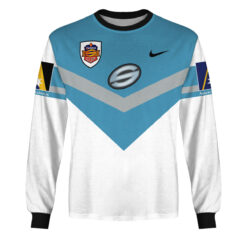 Cronulla-Sutherland Sharks Custom Name Number 1997 Vintage Retro Jersey Sweatshirt