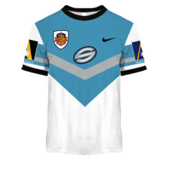 Cronulla-Sutherland Sharks Custom Name Number 1997 Vintage Retro Jersey T-Shirt