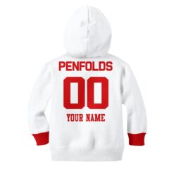 George Illawarra Dragons Custom Name Number 1989 Vintage Retro Jersey Kids Zip Up Hoodie