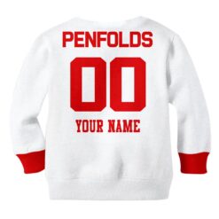 George Illawarra Dragons Custom Name Number 1989 Vintage Retro Jersey Kids Sweatshirt