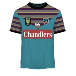 Gold Coast Chargers Custom Name Number 1997 Home Jersey T-Shirt