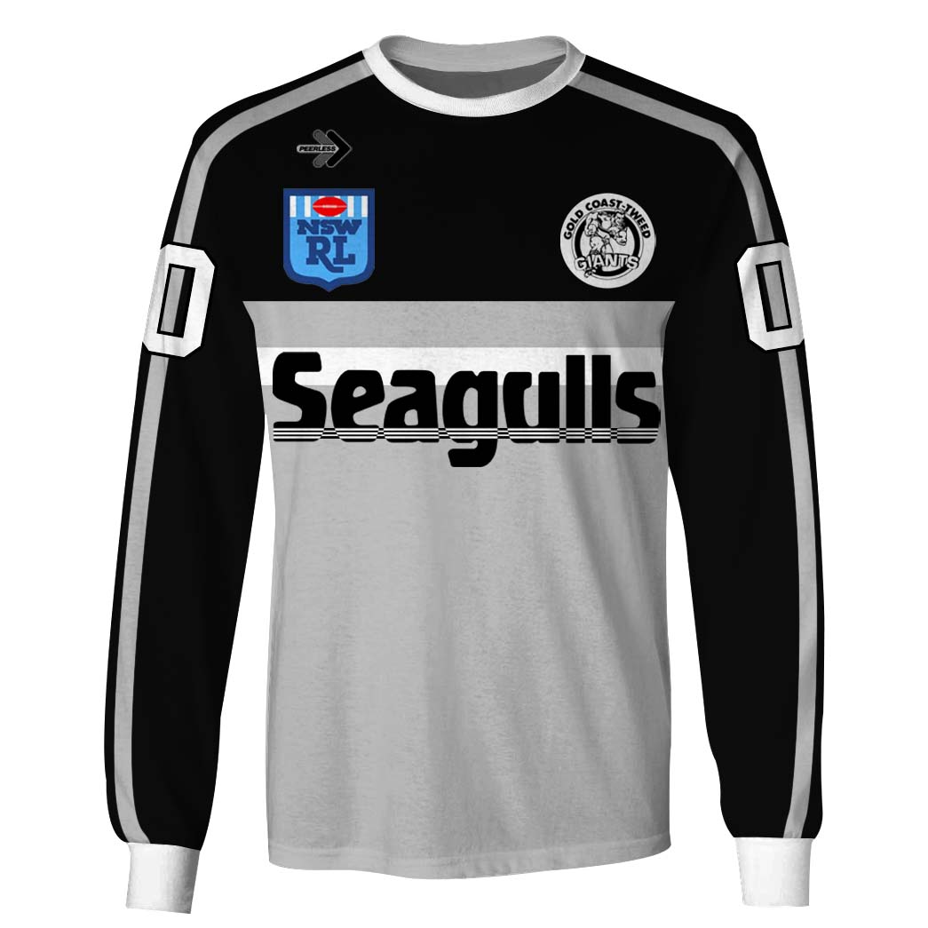 Gold Coast Giants Custom Name Number Vintage 1988 Home Jersey Sweatshirt Gold Coast Giants Custom Name Number Vintage 1988 Home Jersey Sweatshirt