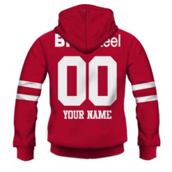 Illawarra Steelers Custom Name Number 1987 Vintage Retro Jersey Pullover Hoodie