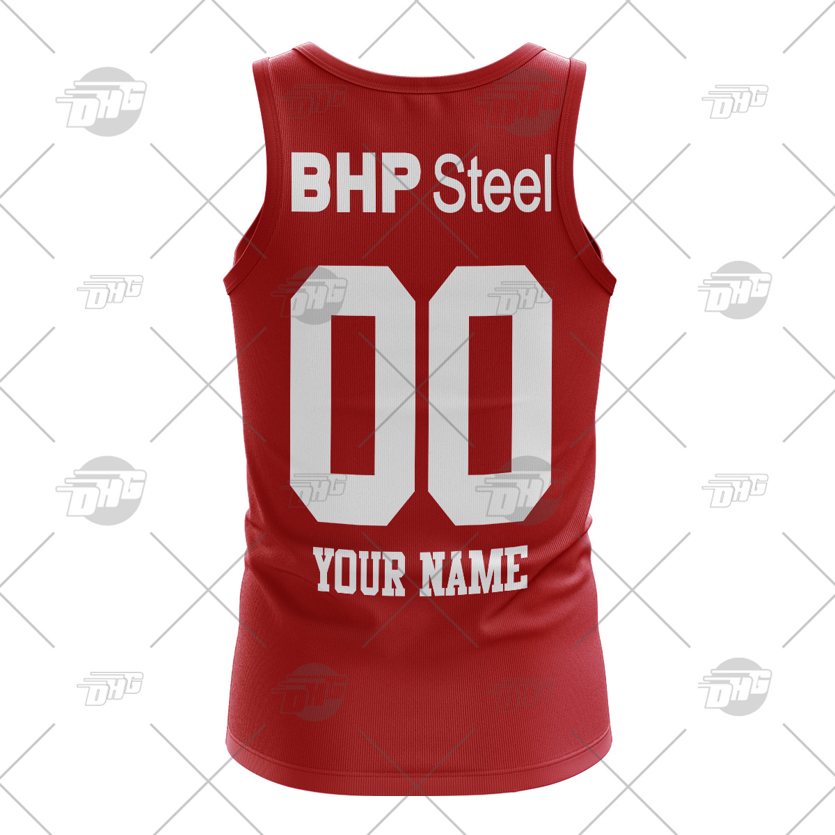 Illawarra Steelers Custom Name Number 1987 Vintage Retro Jersey Tank Top Illawarra Steelers Custom Name Number 1987 Vintage Retro Jersey Tank Top