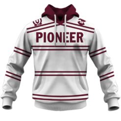 Manly Sea Eagles Custom Name Number 1976 Retro Throwback Vintage Jersey Pullover Hoodie