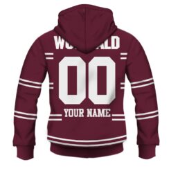 Manly Sea Eagles Custom Name Number 1987 Vintage Retro Jersey Pullover Hoodie