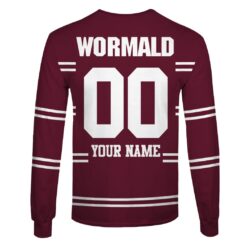 Manly Sea Eagles Custom Name Number 1987 Vintage Retro Jersey Sweatshirt