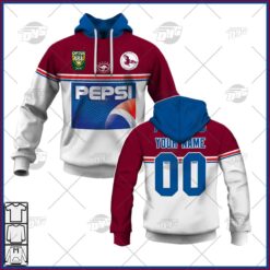 Manly Sea Eagles Custom Name Number 1997 Vintage Retro Jersey Pullover Hoodie