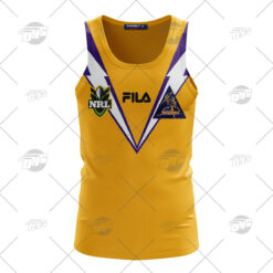 Melbourne Storm Custom Name Number Vintage 1999 Away Jersey Tank Top
